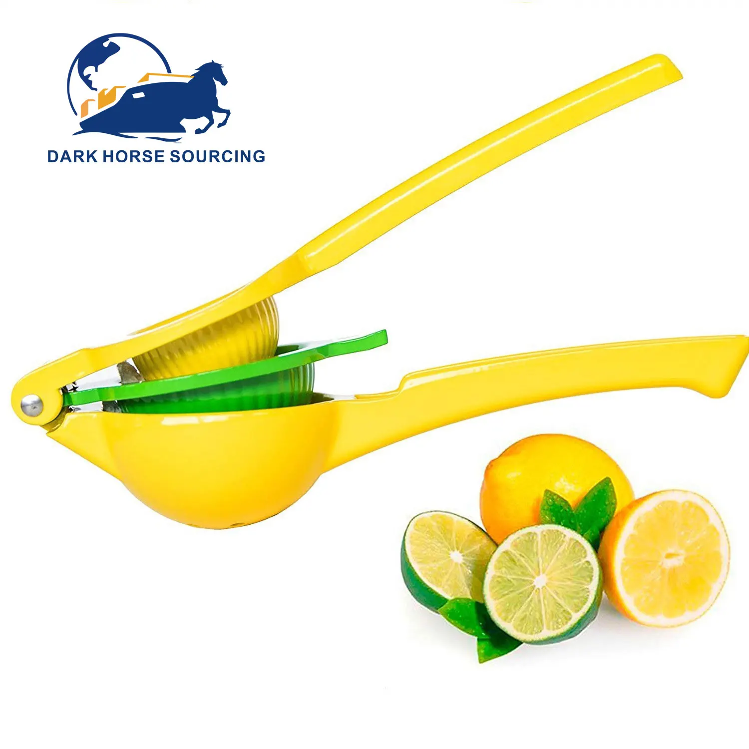 Professional Manufacturer Hand press Fruit Citrus Press Juicer Metal Aluminum Alloy manual Lemon Lime Squeezer