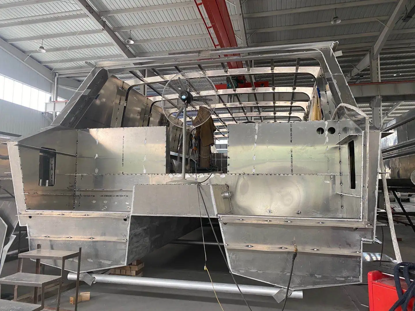 15 м, 50 футов, 75 сидений, алюминиевое водное такси, катамаран, пассажирский паром, лодка для продажи