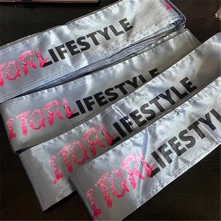 
Wholesale silky satin customized edge scarf hair headwraps for women 