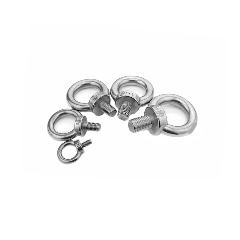 Customized size 310S DIN580 eye bolt UNS S31008 W.Nr.1.4845 DIN580 eye bolt