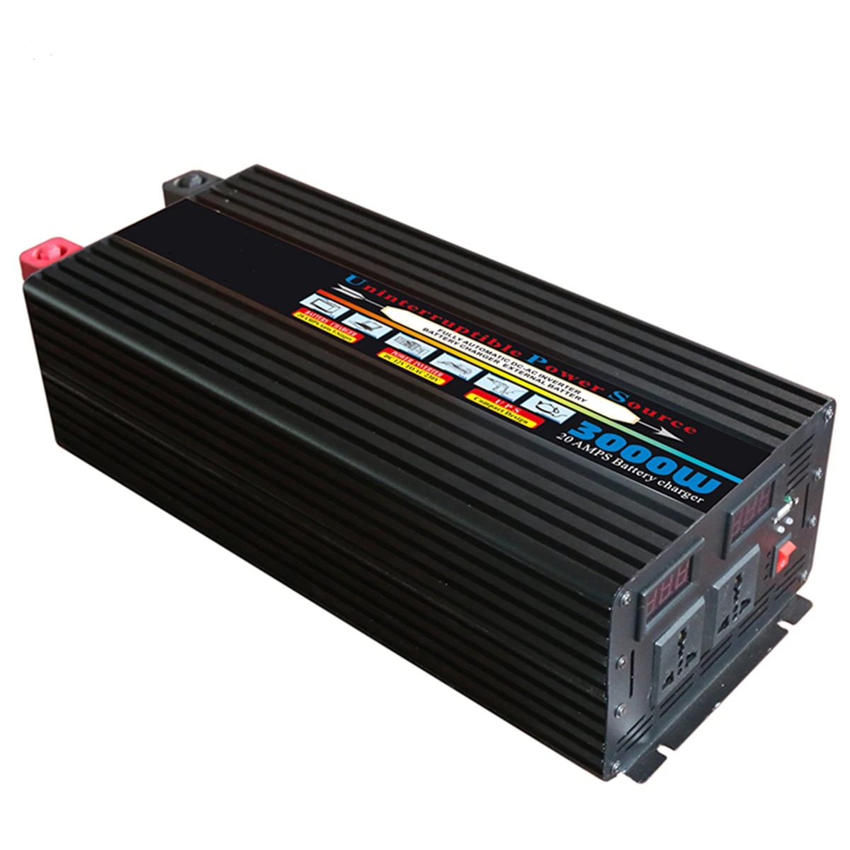 3000W 12V/24V/48V Modified Sine Wave Solar Inverter With UPS Function And Battery Charger