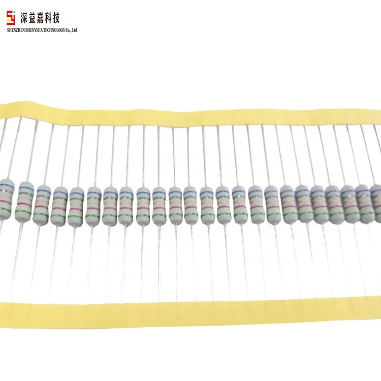 2022+ Top Quality 1/8W 1/4 W 1/2W 1W Carbon Film Resistor 5% cp Wire