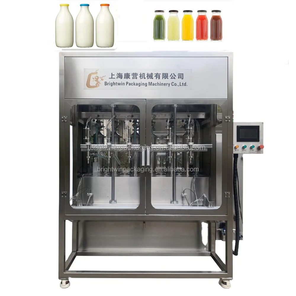Automatic honey jar bottle filling capping labeling machine