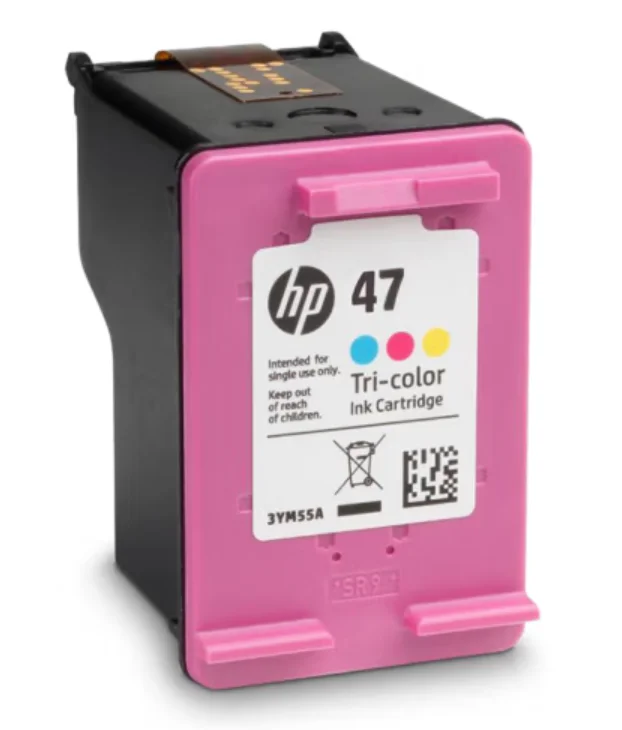 HP tri-color ink cartridge 47