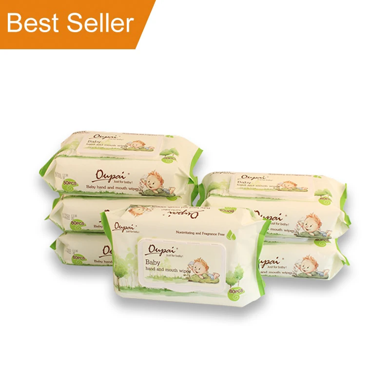  OEM детские салфетки Serviette Pour Bebe Антибактериальные чистящие индивидуально