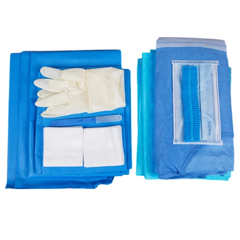 Hospital Delivery Drape Kit Disposable Sterile Surgical Packbaby Souvenirssouvenir For Baby Birth