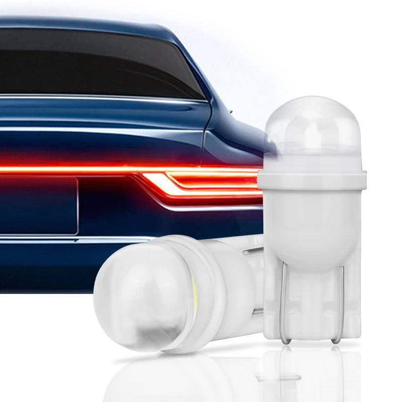 Hot Selling Factory 12V T10 Ceramic Car Led Bulbs Round Lens Concentrated Beam Side Marker Lights