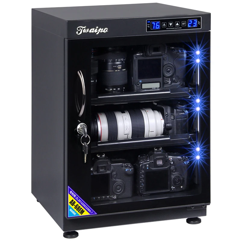 
65L electric dehumidifier for camera stamp electronic dry age cabinet 
