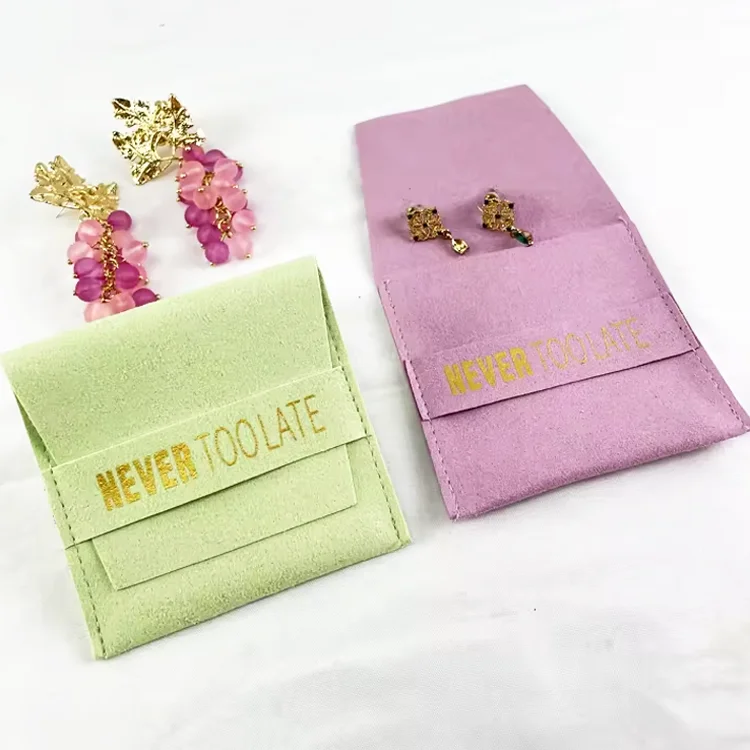 Luda Custom fashion jewelry pouch fine jewelry package with logo for Jewelry Packaging & Watch Display