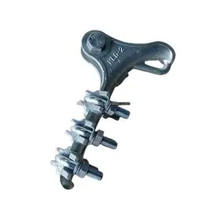 RF superb factory Hot Selling NLD Malleable Iron Wedge Type Strain Clamp Gun clamp for Aerial Cable