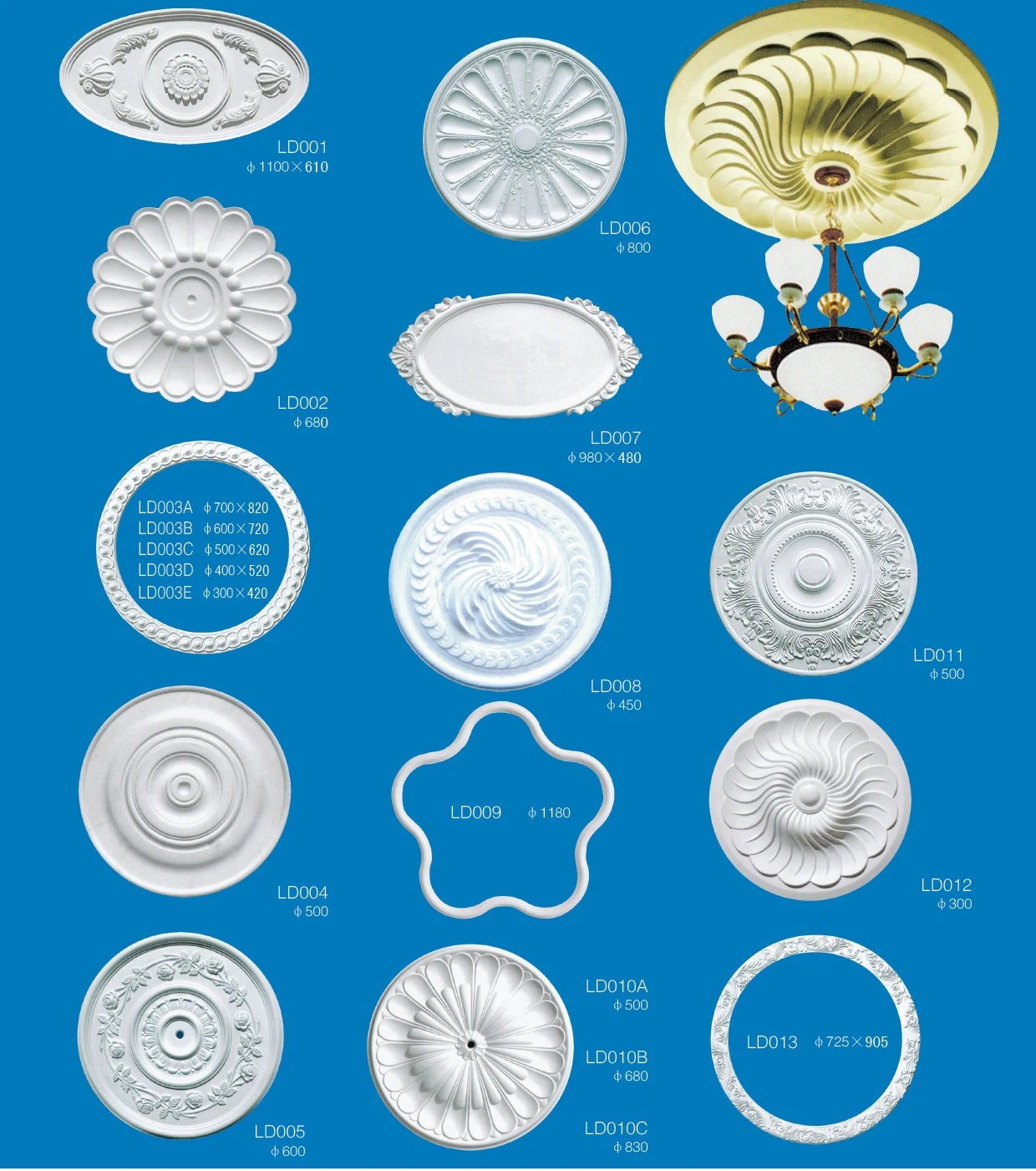 
2020 hot sale waterproof custom decorative polygonal architectural pattern plaster cornice 