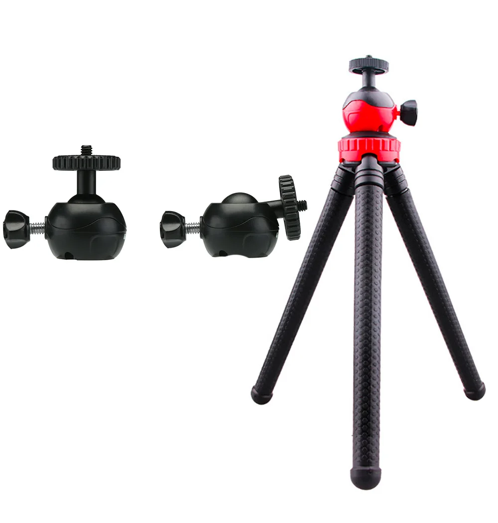 professional wholesale customized portable flexible mini octopus phone camera selfie tripod