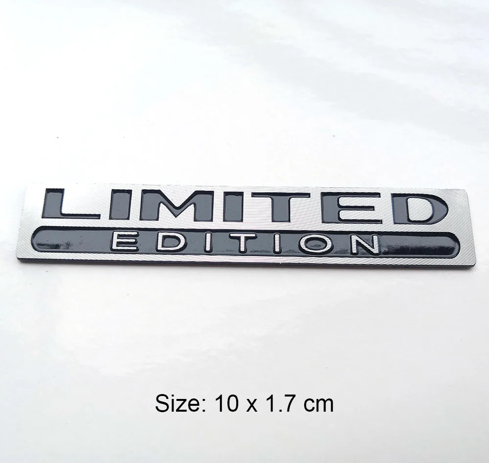Limited Edition Custom Size and Color ABS Material Car Stickers  Emblem Trunk Badge Auto Decals for Skoda Mazda KIA Vehicle Logo
