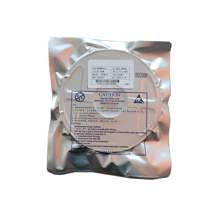 High Efficacy 80CRI 90CRI 95CRI 97CRI 22-38lm 3000K 4000K 6000K 6500K 0.2W Chip 2835 SMD LED Data sheet Epistar Sanan CRI90