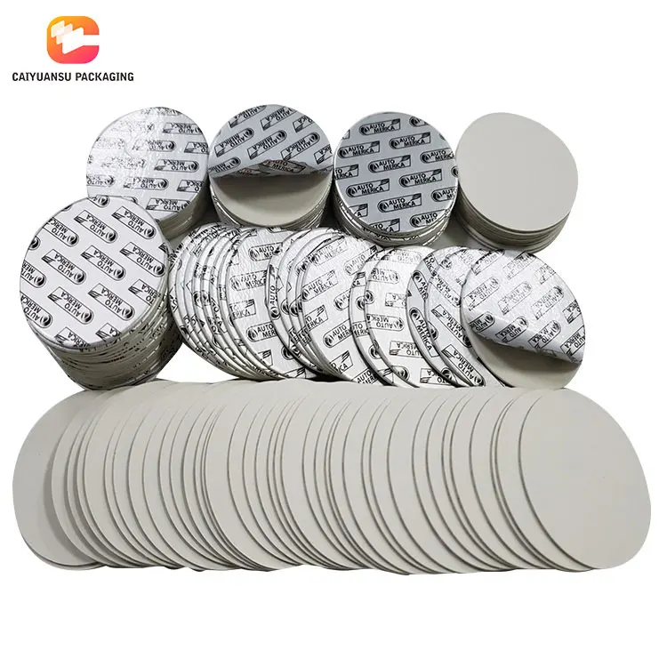 Печатный 1 0 мм HDPE алюминиевый термоиндукционный вкладыш