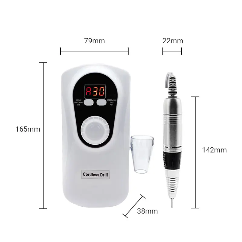 pet medical bx03 brushless dental mini electric portable electronic nail polisher with pedal