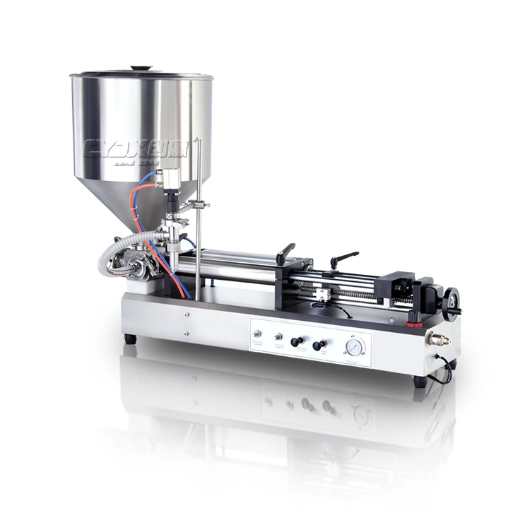 CYJX Hot Selling Cosmetic Production Line Packing Cream Horizontal Small Bottle Filler Honey Filling Machine Filling Machine