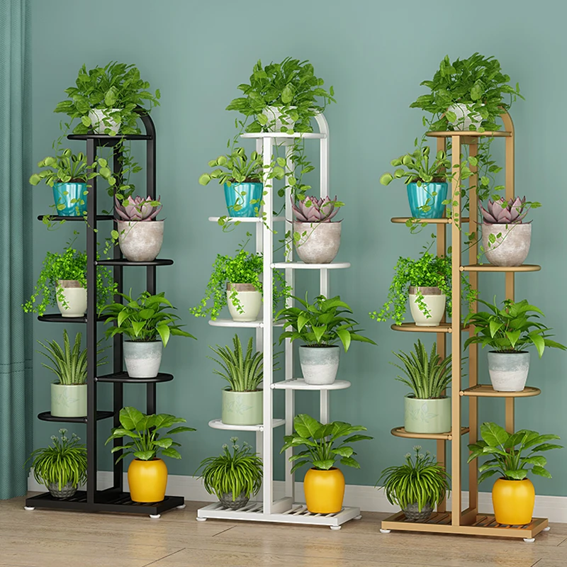 Multifunction Pot Stand for Bamboo Plant Stand Shelf State Plant Support Bamboo Plant Stand for Living Room or Balcony