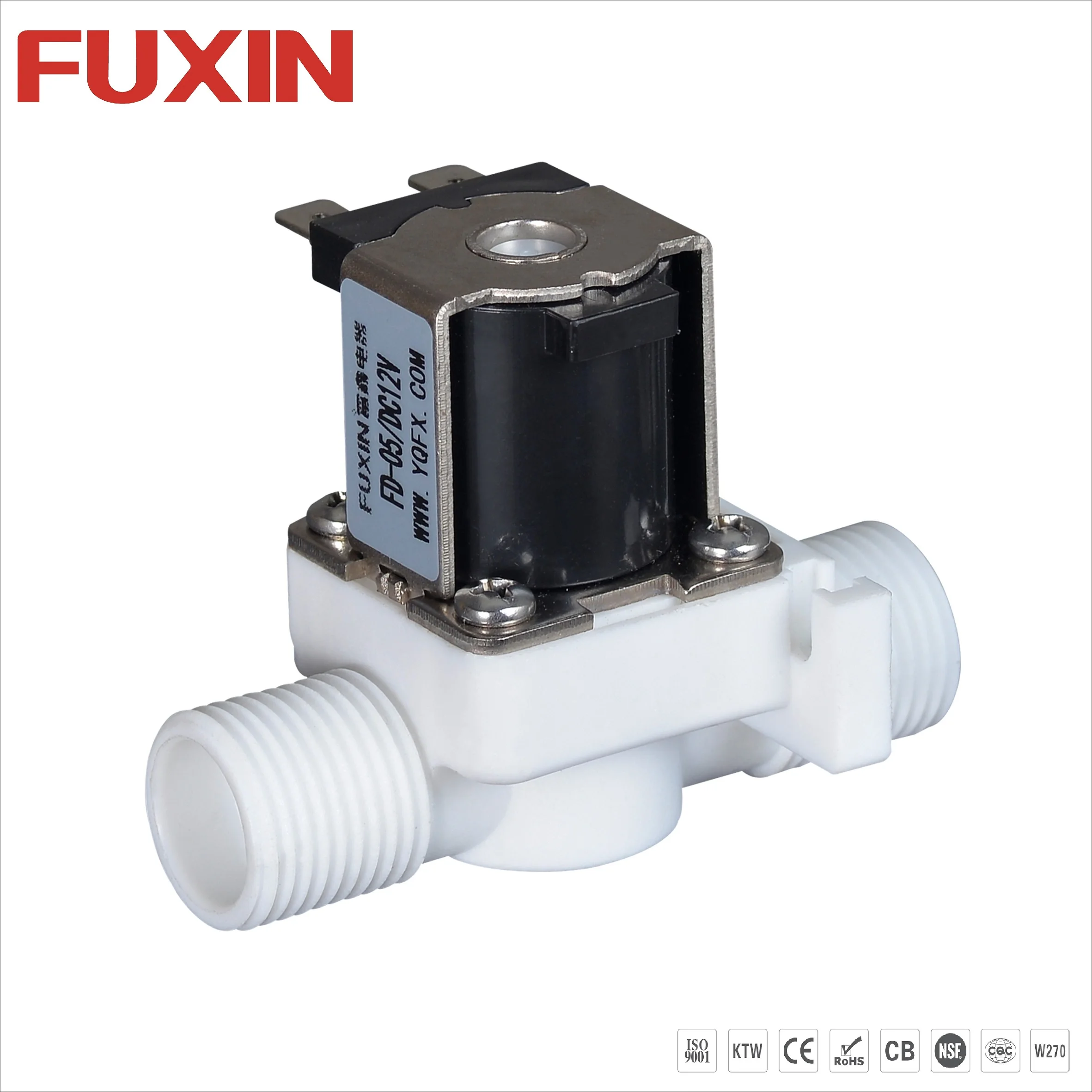 
Solenoid Valve Normally Open/normally Closed Plastic 6V 12V 24V 110V 220V Water AC/DC Continuous Valves 
