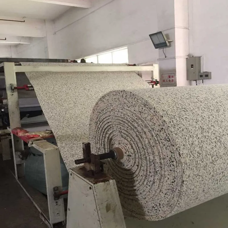 High Quality 10mm  Breathable  Non Slip Underfloor Heating PU Foam Rebonded Foam Carpet Underlay