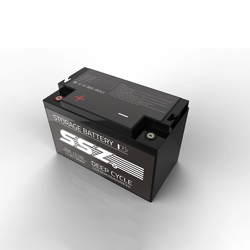 Customized Rechargeable Bluetooth Deep Cycles 12V 100ah Lifepo4 Lithium Battery for RV/Solar System/Yacht