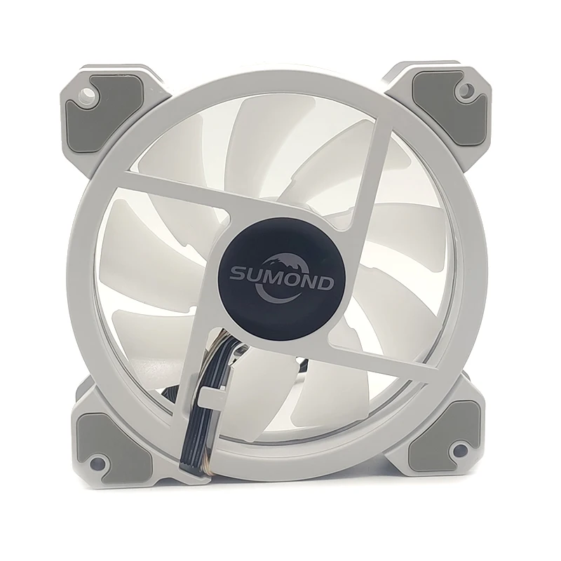 Cpu Cooling Fan High Performance 12V 120mm LED Anti RGB Power 6Pin Surface Platform  case fan