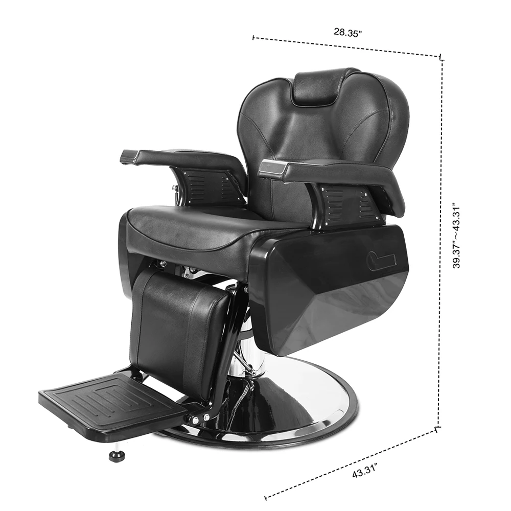 Free shipping for district 6 area from US within 24hours Hot sale chair furniture salon used hydraulic hair styling barber chair