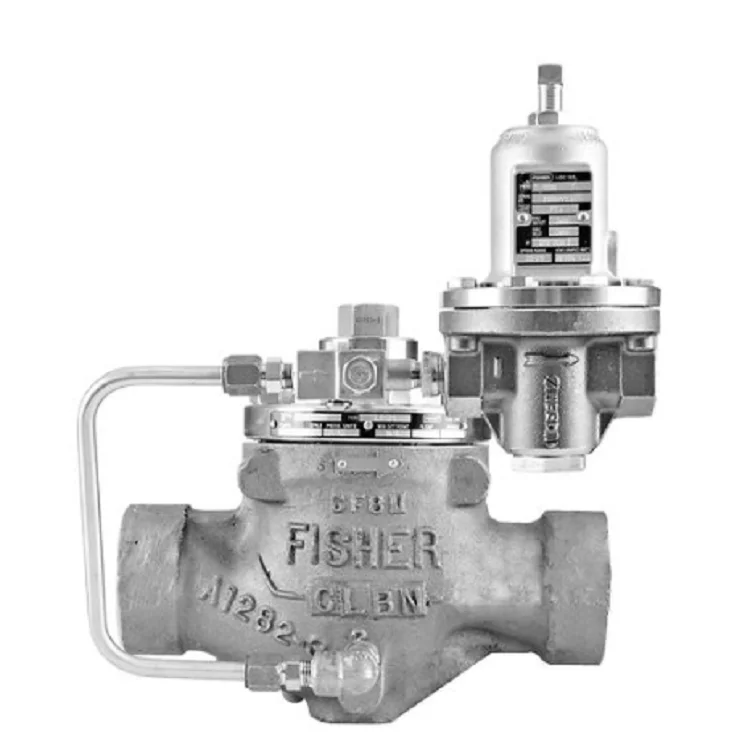 Chinese SKID-MOUNTED with regulating control valve LR125 FISHER  pressure regulators for gas