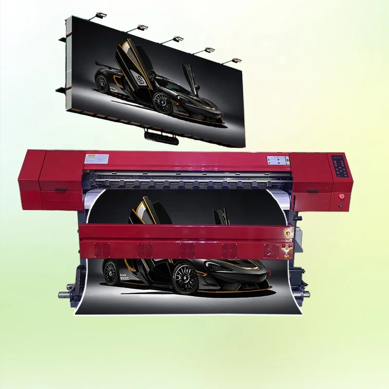digital Impresora de gran formato vinyl label pvc custom vinyl car wrap skateboard sticker small printing machine for sale