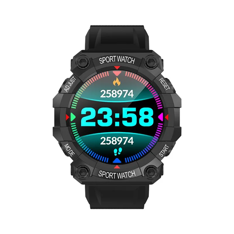 FD68S Smart Watch Fitness Tracker Custom Dial Heart Rate Monitor Exercise Meter Smart Bracelet FD68