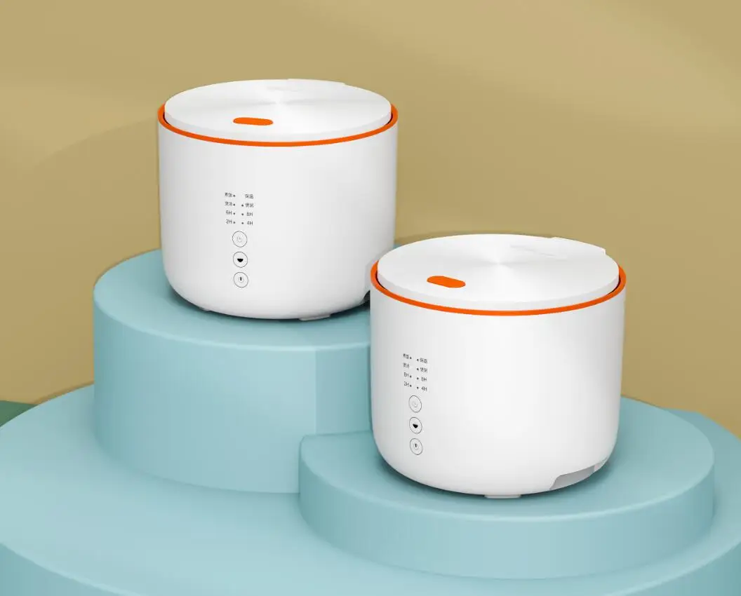 Fashion Korea 2L White Automatic Mini Travel Rice cooker with Premium Non Stick Inner Pot