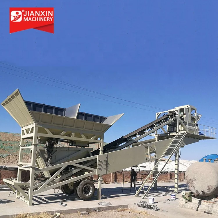 60M3 mobile concrete batching plant cement silo with reasonable price