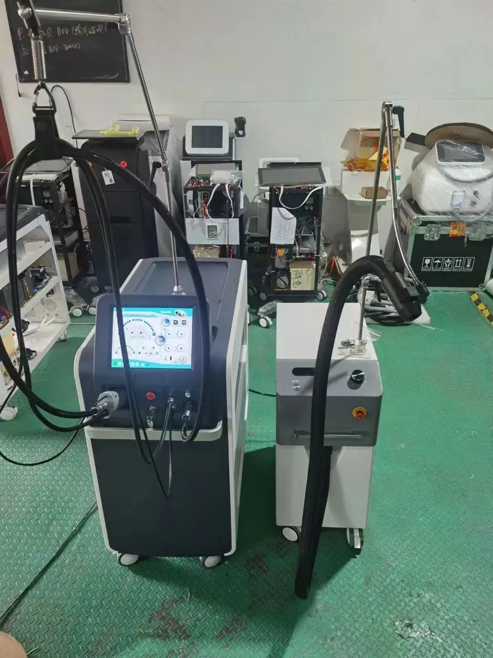 Factory Price Salon Used Laser Alex Nd Yag Gentle Permanent Equipment 1064nm 755nm Alex Laser Hair Removal With Cooling Device