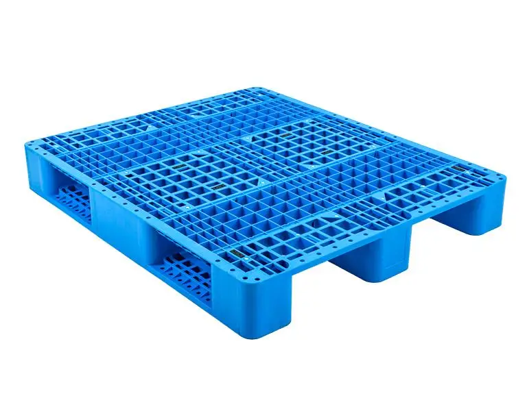New Euro 1150*1150 Heavy Duty 4-Way Nestable Pallet  1200*1000*150mm HDPE & Steel Material  Recycled Semi-Composite
