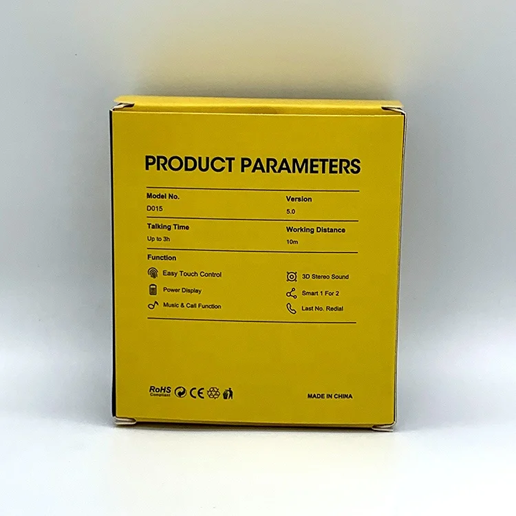 
V5.0 sports stereo wireless waterproof blue tooth headset Earbuds Headphone 