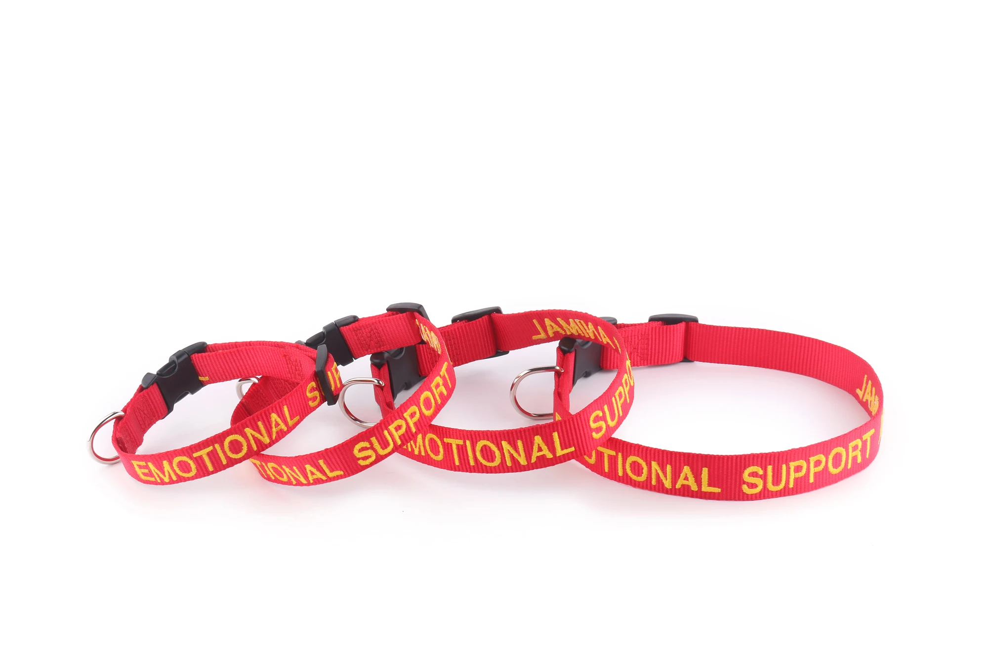 Personalized DIY Embroidery Logo Pet Dog Collars And Leashes with Custom Pet Name and Phone Number Embroidered