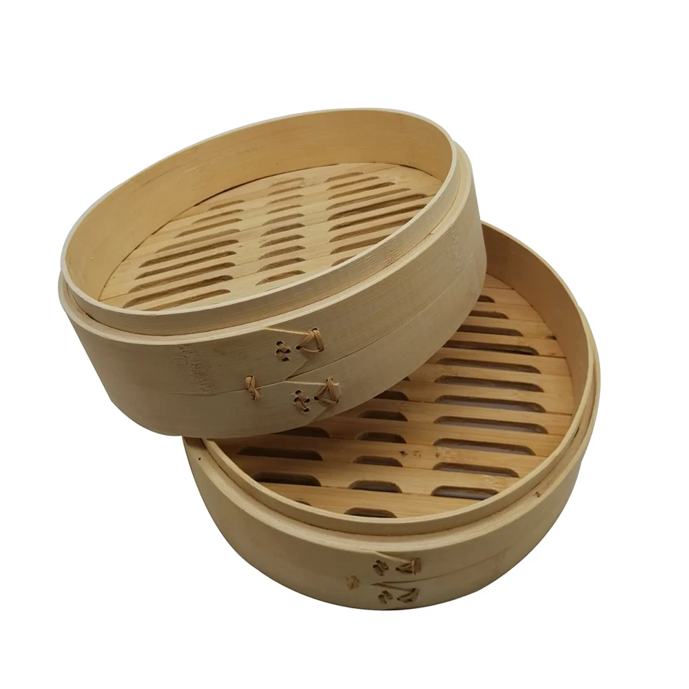 High Quality Bamboo Mini Dim Sum Steamer Cooker Basket For Kitchen Cookware
