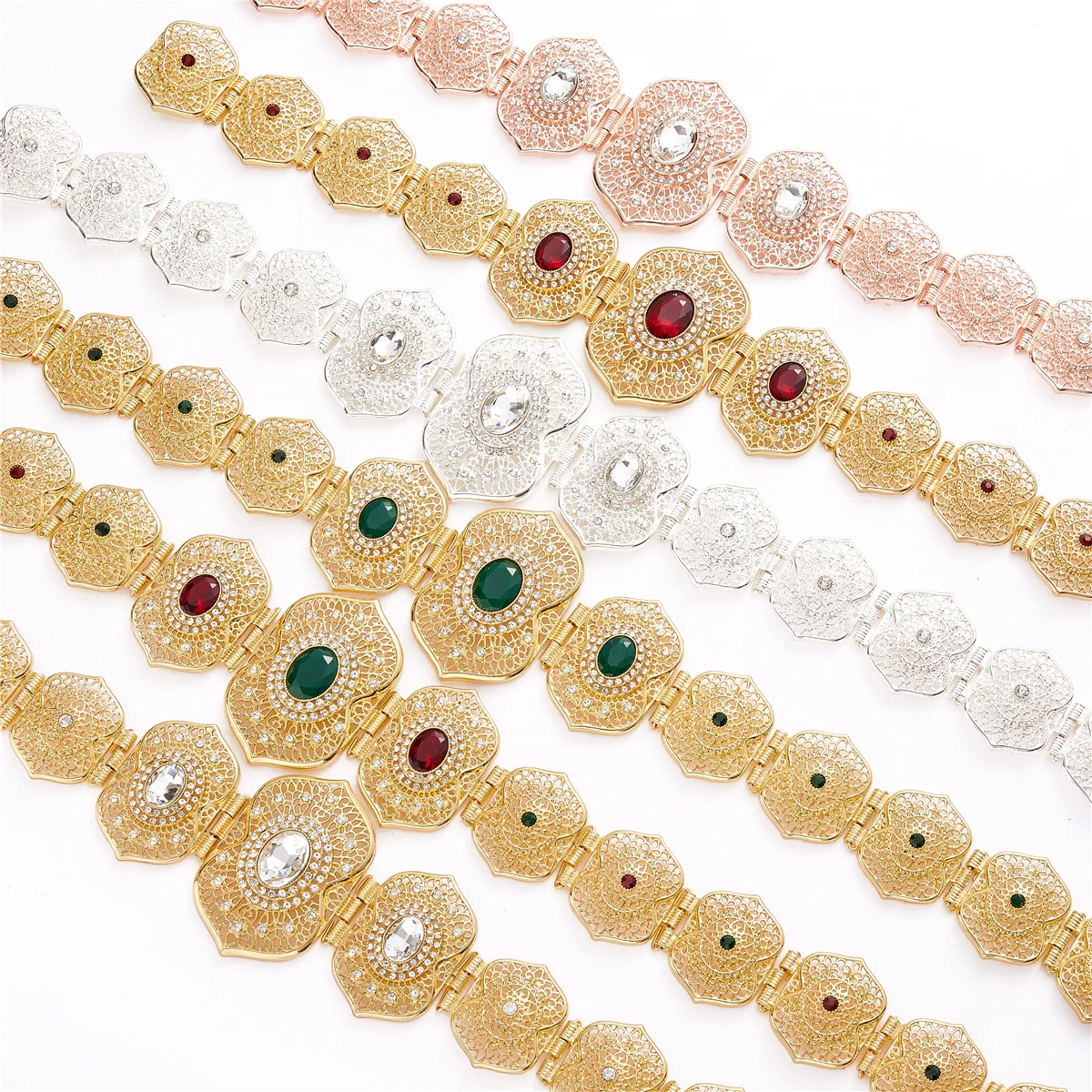 Регулируемая цепочка марокканский Национальный Модный женский ювелирный пояс