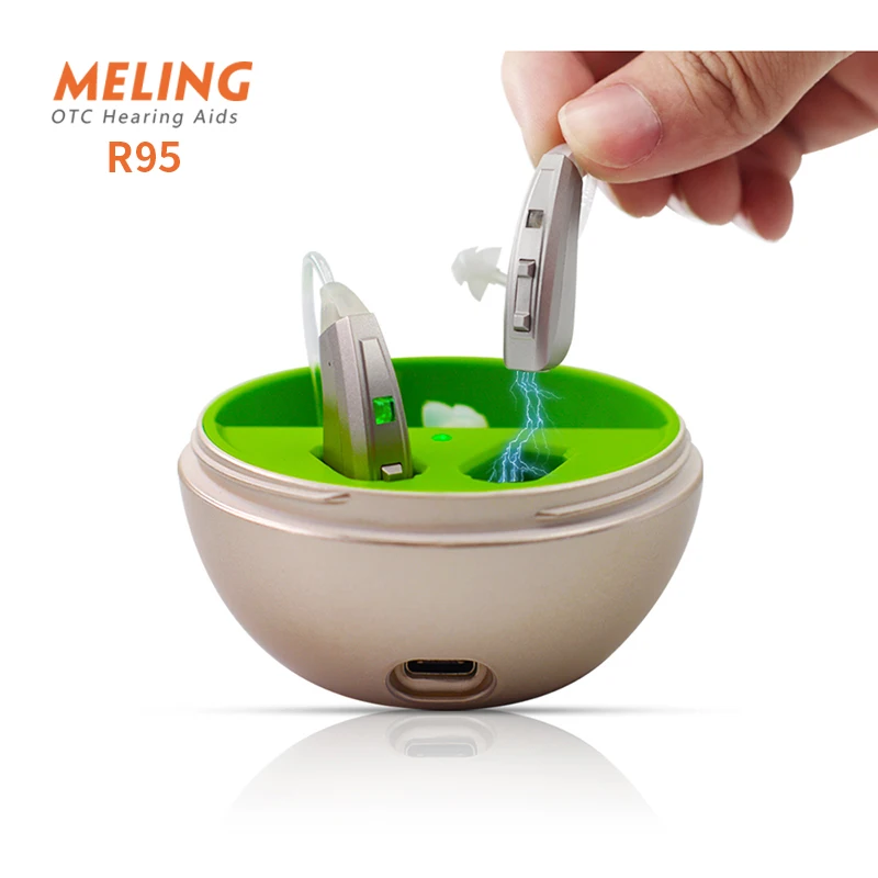 Перезаряжаемый цифровой слуховой аппарат с прямым подключением к мобильному телефону