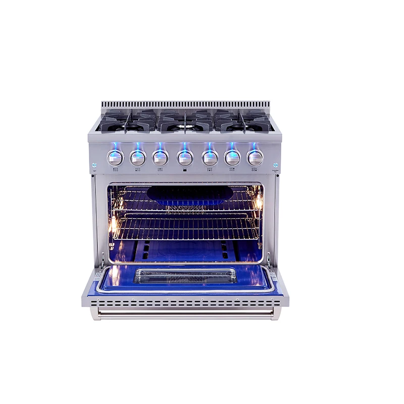 Печь Hyxion PRO STYLE для приготовления пищи, прибор с 4 горелками, 36 дюймов