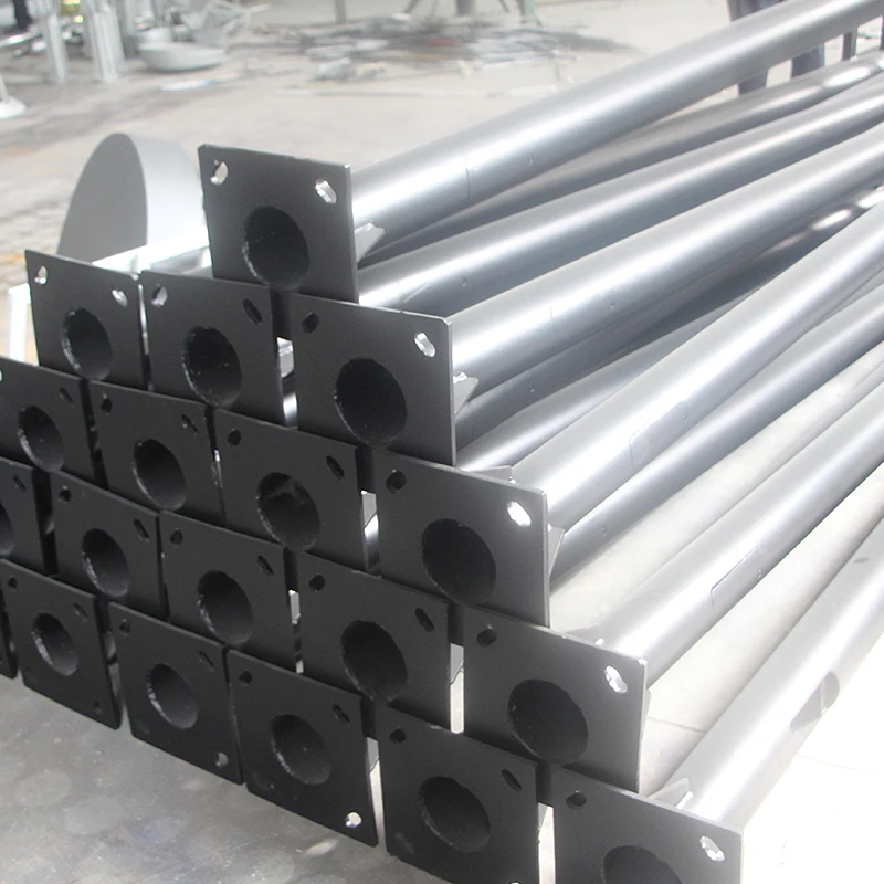 Good price steel tubular pole , street lighting pole