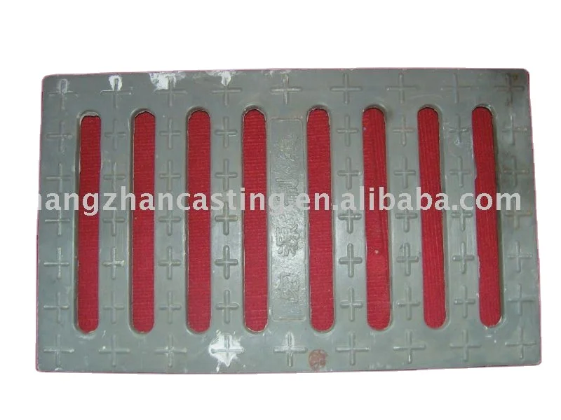 Cement mold for square Gully grate
