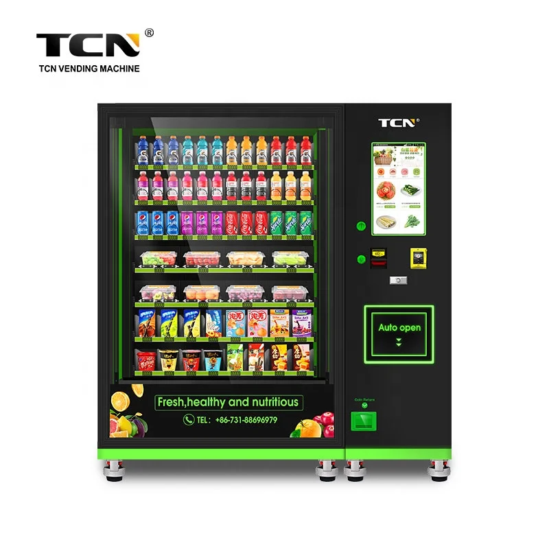 TCN automatic cold fresh food vending machines for sale