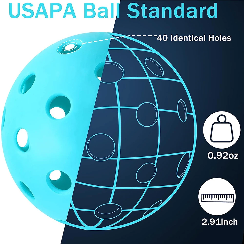 Pickleball usapa pickleball весло графитовый китайский пиклбол, термоформированный набор маркеров для пиклбола США, мини-пиклбол