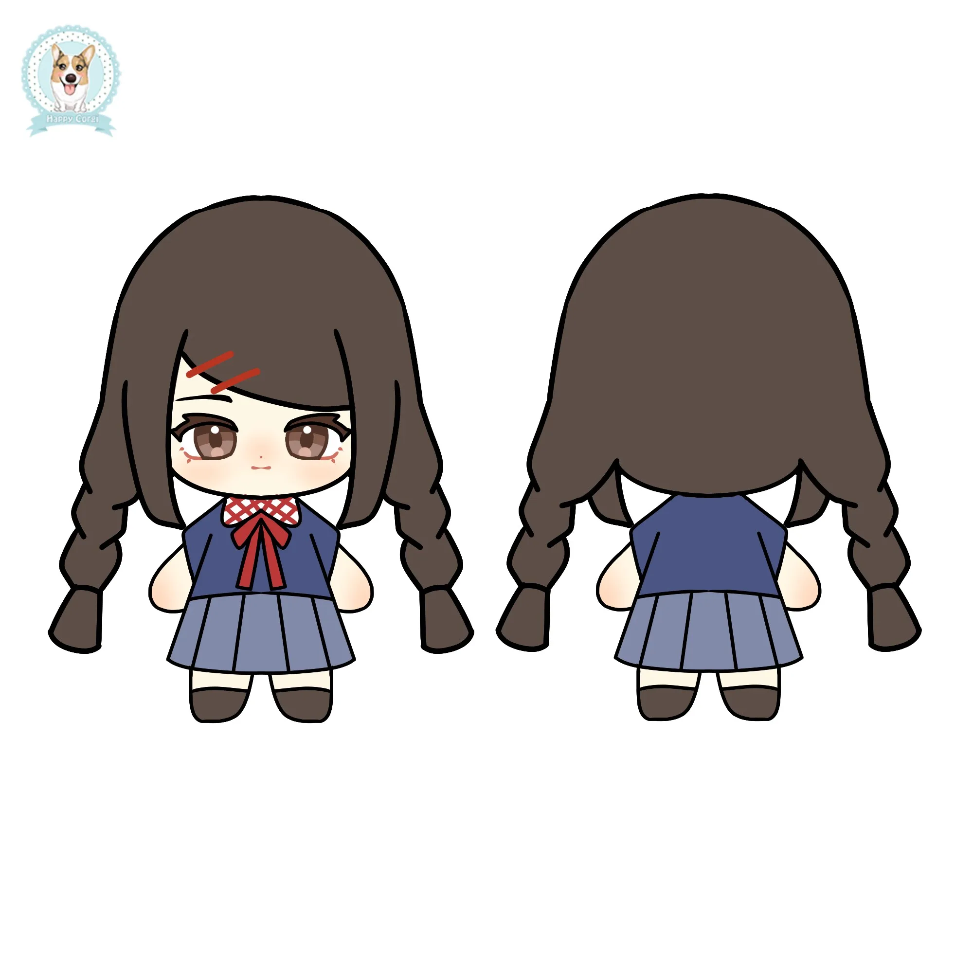 Personalized Plush Toy Manufacturer Standing 10cm Plush Doll Create Your Own Unique Custom Plush Figure Toys