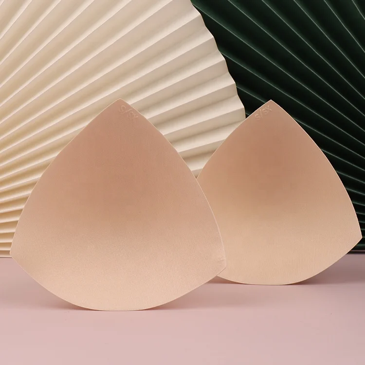 JINHONG JHL309 Wholesale ladies breathable sports bra foam pad bikini triangle bra cups