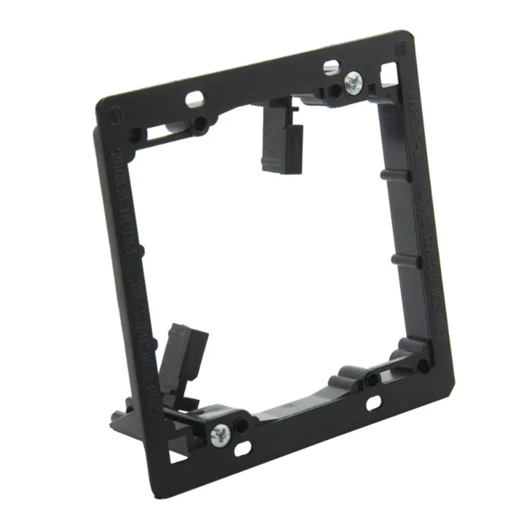Face plate US 2 gang low voltage mounting wall mounting bracket
