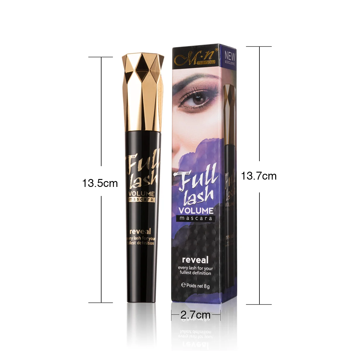 Menow M325 Waterproof Mascara 3D Long and Thick