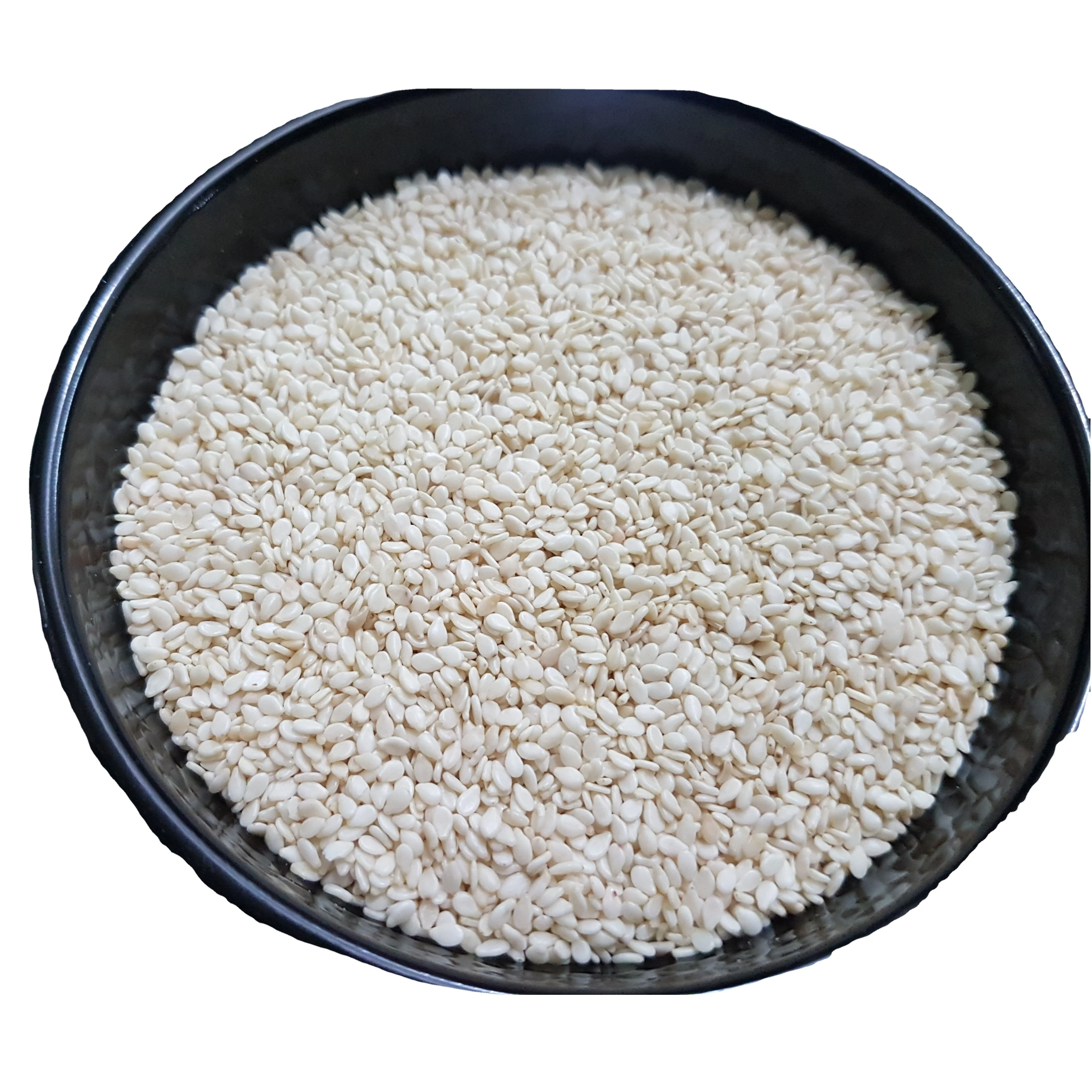 Best Buy Auto-Dried Indian White Hulled Sesame Seeds 99.95% Pure Organic Cultivation Fresh Style