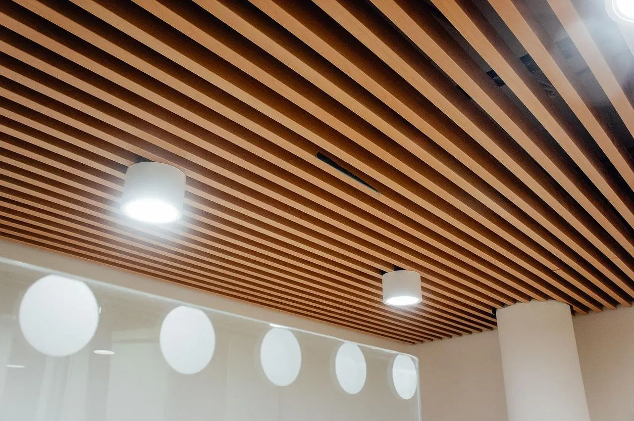 decorative ceilings wpc indoor ceiling made in Linyi